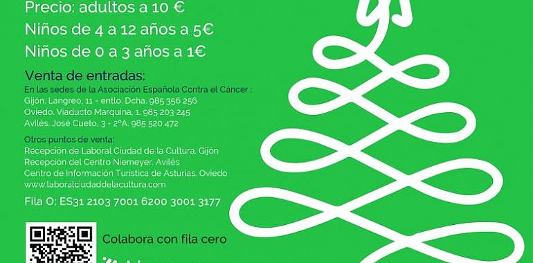 Gijón se viste de solidaridad con el VI Concierto Navideño a beneficio de la lucha contra el cáncer