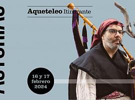 Aqueteleo Itinerante invade Asturias: tertulias, máscaras y baile en Oviedo e Infiesto