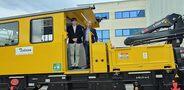 Uromac presenta un vehículo único en Europa para el mantenimiento del metro