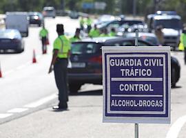114 conductores interceptados por la Guardia Civil durante el Antroxu por conducir bajo la influencia de alcohol o drogas