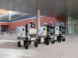 Robots repartidores de comida comienzan a aterrizar en los campus universitarios