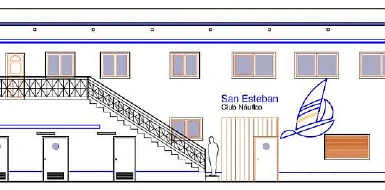 El Club Náutico de San Esteban renueva sus instalaciones con una inversión de 246.000 euros