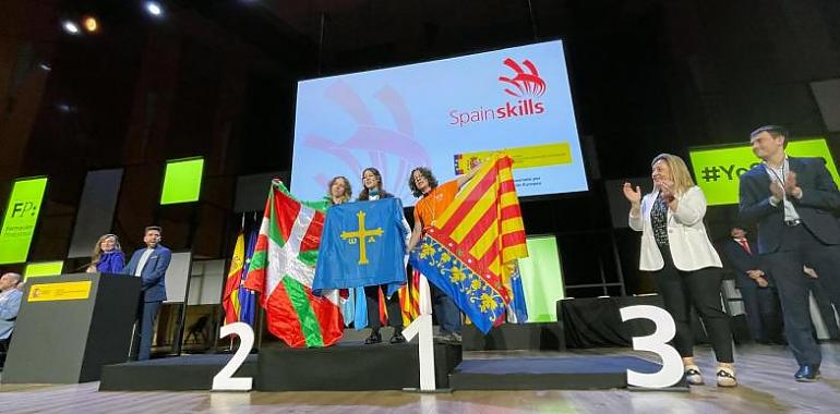 ¡Asturias brilla en la SpainSkills! Nathaly Magadán, campeona de España en Animación 3D