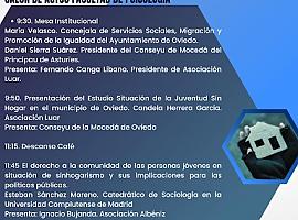 Jornada "Sinhogarismo y Juventud: situación y propuestas de futuro" en Oviedo