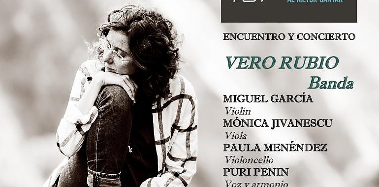 Encuentro musical único en Colunga: Vero Rubio y su proyecto 