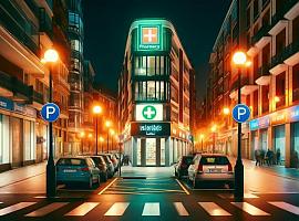 Gijón/Xixón introducirá plazas de aparcamiento exclusivas para clientes de farmacias de guardia nocturna