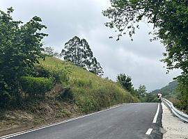 Finalizadas las mejoras de la AS-331 entre La Pola Siero y L’Infanzón con una inversión de 2,6 millones de euros