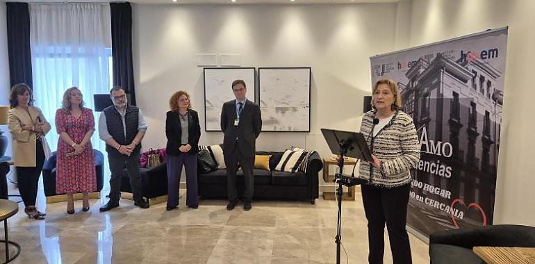 Inauguración de la Residencia de Mayores Aramo en Langreo, financiada por el Instituto para la Transición Justa
