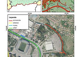 Gijón inicia la recuperación y mejora del río Peñafrancia y los arroyos del Pisón y del Castro