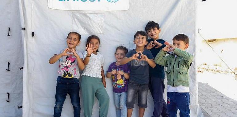 UNICEF apoya a millones de niños en situaciones de emergencia en 2023