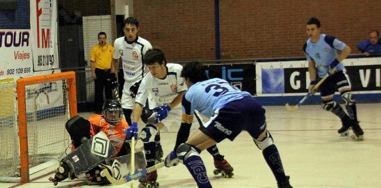 Mala jornada para el hockey asturiano