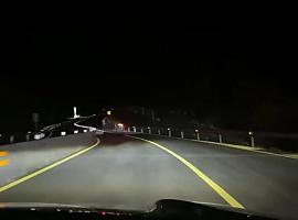 Reabierta la Autopista del Huerna con un 'bypass' provisional y restricciones de velocidad