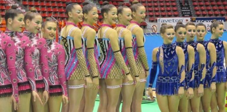 Entrega de premios del Campeonato de España de Gimnasia Rítmica