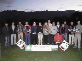 Premios del Torneo de Navidad de Golf 'Ayuntamiento de Llanes'