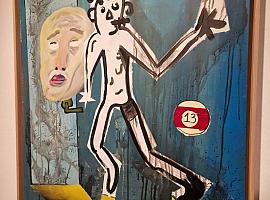 Jonás San Miguel inaugura en la Sala Borrón su primera exposición individual con una propuesta de neoexpresionismo postpunk