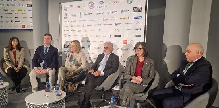 Belarmina Díaz reivindica la economía azul como motor industrial, ambiental y turístico para el futuro de Asturias