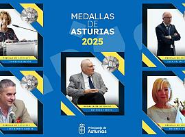 Asturias honra el compromiso social, educativo y cultural con las Medallas del Principado 2025