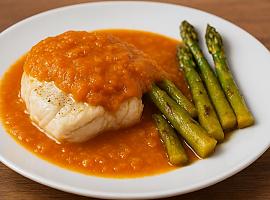 Recetas de una abuela asturiana: Cogotes de merluza con salsa de manzana, sidra y triguerinos ( les que gusten a tol mundo, hasta al cuñao pesao)