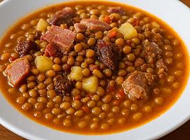 Recetas de una abuela asturiana: Lentejas con compango asturiano (pa chupar los deos, oyes)