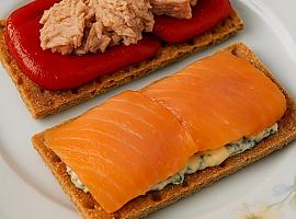 Recetas de una abuela asturiana: Tostas de salmón con Cabrales y de atún con piquillos (que van a dejar a más d’uno relamiéndose.)