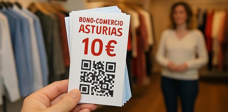 Asturias lanza 300.000 bonos de 10 euros para apoyar al comercio local: así puedes conseguir los tuyos desde hoy