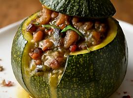 Recetas de una abuela asturina: Calabacín relleno de boletus y cabrales (que si no os gusta, ay, no tenéis perdón)