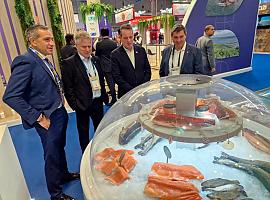 Asturias presenta en Seafood Expo Global una campaña para elevar la trucha de acuicultura a la reina de los ríos con la marca Alimentos del Paraíso Natural
