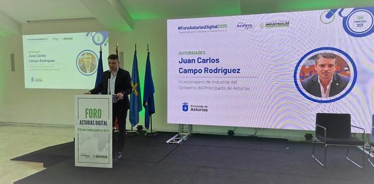 Juan Carlos Campo destaca el potencial de Asturias para consolidarse como región industrial moderna, innovadora y digitalizada