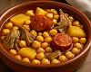 Recetas de una abuela asturiana: Fabada de garbanzos y setes (¡ye de la vecina Puri!, que esa que tolo tunea)