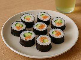 Recetas de una abuela asturiana: Sushi a la asturiana: (la güela Balbina se enfrenta al pescado crudo ¡y sin fartones!)