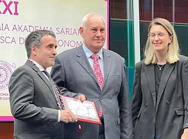 Javier del Valle Vega, el cronista asturiano que llevó la tradición gastronómica al podio vasco