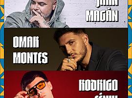 Juan Magán y Omar Montes encabezan el gran concierto urbano de San Mateo: Oviedo se prepara para una noche de ritmo y masas el 19 de septiembre