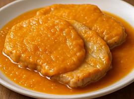 Recetas de una abuela asturiana: Lomo de gochu fresco en salsa de sidra y miel (que ye como darle un besín al paladar)