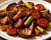 Recetas de una abuela asturiana: Salteado de rebollones con ajos tiernos y chorizo asturianu (ye como si os trajerais tola esencia de nuestra tierra pa’l estómagu)