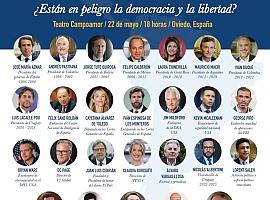 Oviedo se convierte en capital de la democracia iberoamericana en una cumbre sin precedentes