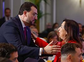 Barbón: “El sector de la defensa es clave para Asturias. Europa debe tener un sistema de seguridad fuerte, sólido y bien trabado”