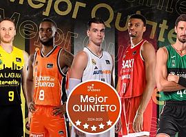 Estrellas sin discusión: Huertas, Montero, Hezonja, Alston Jr. y Tomic forman el Mejor Quinteto de la Liga Endesa 2024-25