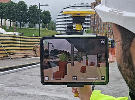 El HUCA se convierte en pionero: la obra del nuevo intercambiador usa realidad aumentada para detectar fallos en tiempo real y mejorar la movilidad en Oviedo