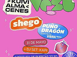 Oviedo calienta motores con la Fiesta VESU: Shego y Puño Dragón encenderán Kuivi este sábado