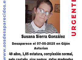 Casi un mes sin rastro de Susana en Gijón: SOS Desaparecidos lanza una alerta urgente por su alto grado de vulnerabilidad