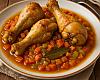 Recetas de una abuela asturiana: Muslos de pollo guisaos a la sidra (ye como un abrazo calentín desos de cuando llovía a cántaros)