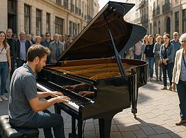 Oviedo se llena de pianos por un día: ocho escenarios urbanos para tocar, escuchar y emocionarse