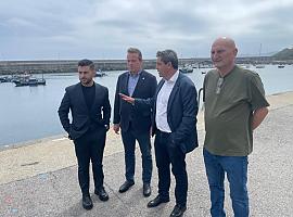 Cudillero estrena una lonja renovada para modernizar su pesca: nueva cubierta, grúa y en camino una fábrica de hielo