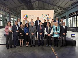 Oviedo lanza su imagen para ser Capital Europea de la Cultura 2031 con un grito al futuro: “Puxa Europa, the future is now”