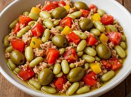 Recetas de una abuela asturiana: Ensalada de verdines pa’l veranu (fresquina, colorida y con sabor asturianu)