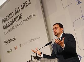 Barbón reivindica el talento empresarial asturiano: “Desde Asturias se puede competir con cualquier parte del mundo. Las raíces vigorosas no frenan, dan alas”