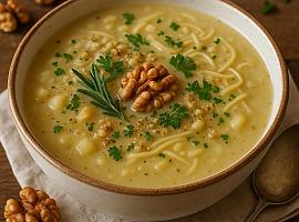 Recetas de una abuela asturiana: Sopa de nueches y promeses (la receta que Balbina soñó cuando quería ser cantante de tonada)