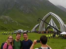 Somiedo se convierte en Panem: arranca el rodaje de Los juegos del hambre en Asturias con turistas, actores y paisajes de cine