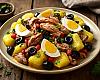 Recetas de una abuela asturiana: Ensalada de patata y ventresca (que presta más que un culín de sidra en el Prau San Xuan)