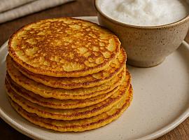 Recetas de una abuela asturiana: Frisuelos de borona con leche merengada ("el maíz es vida, mételo hasta en los frisuelos”)